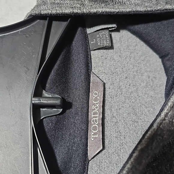 Toad&Co Outbound 1/4 Zip Pullover Sweater Size Large - Picture 3 of 8